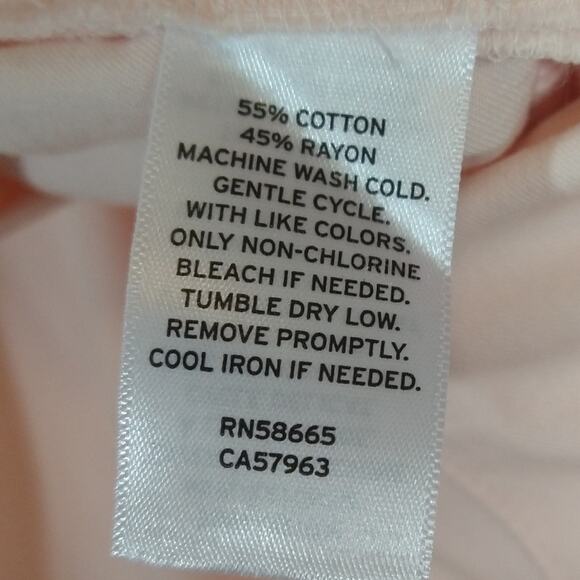 L Abound Light Creole Pink High Rise Straight Leg Casual Trousers Pants NWT S - Picture 9 of 9